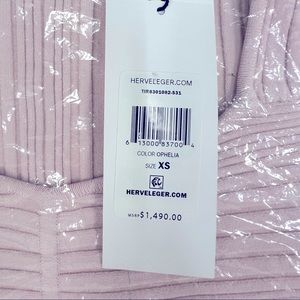 Dress color Ophelia HERVE LEGER PARIS